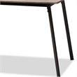 Kingfisher Lane 5 Piece Modern Dining Set in Brown and Black