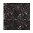 Kingfisher Lane 5 Piece Faux Marble Top Counter Height Dining Set in Black