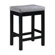 Kingfisher Lane 4 Piece Wood Counter Height Dining Set in Black