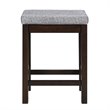 Kingfisher Lane 4 Piece Wood Counter Height Dining Set in Espresso