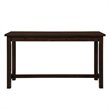 Kingfisher Lane 4 Piece Wood Counter Height Dining Set in Espresso