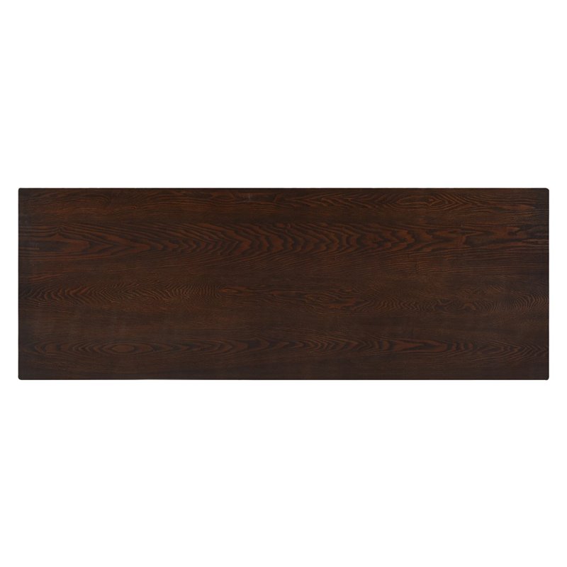 Kingfisher Lane 4 Piece Wood Counter Height Dining Set in Espresso
