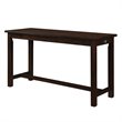 Kingfisher Lane 4 Piece Wood Counter Height Dining Set in Espresso