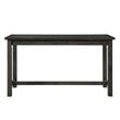 Kingfisher Lane 4 Piece Wood Counter Height Dining Set in Brownish Gray
