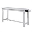Kingfisher Lane 4 Piece Wood Counter Height Dining Set in White