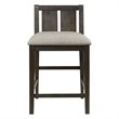 Kingfisher Lane 3 Piece Wood Counter Height Dining Set in Dark Cherry