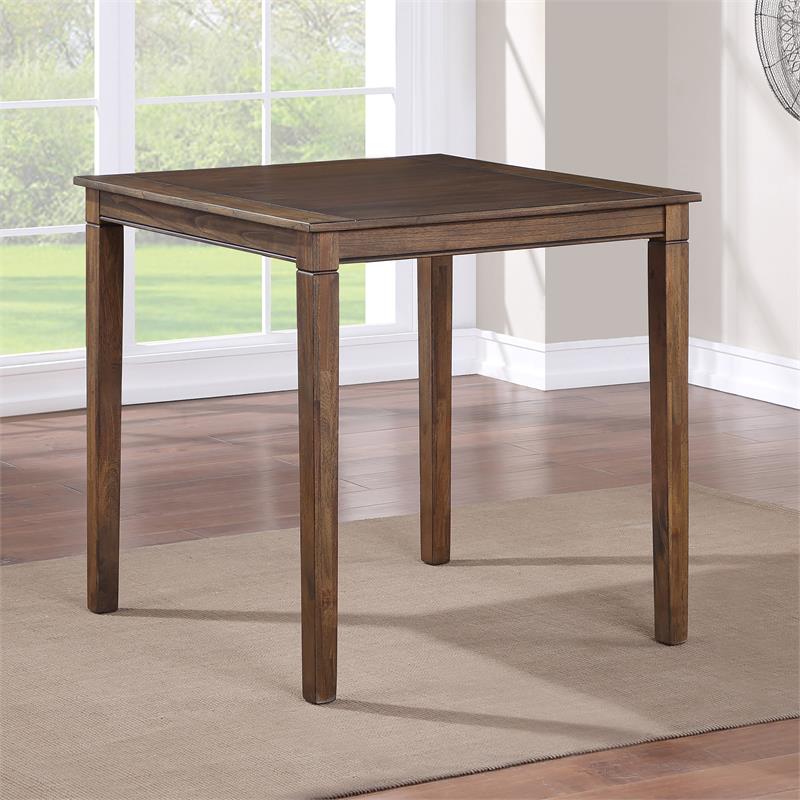 Kingfisher Lane Brown Wood 5-piece Counter Height Dining Set