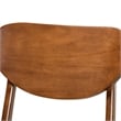 Kingfisher Lane Gray Walnut Brown Finished Wood 2-Piece Dining Chair Set
