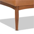 Kingfisher Lane Tan and Brown Finished Wood 2-Piece Dining Set
