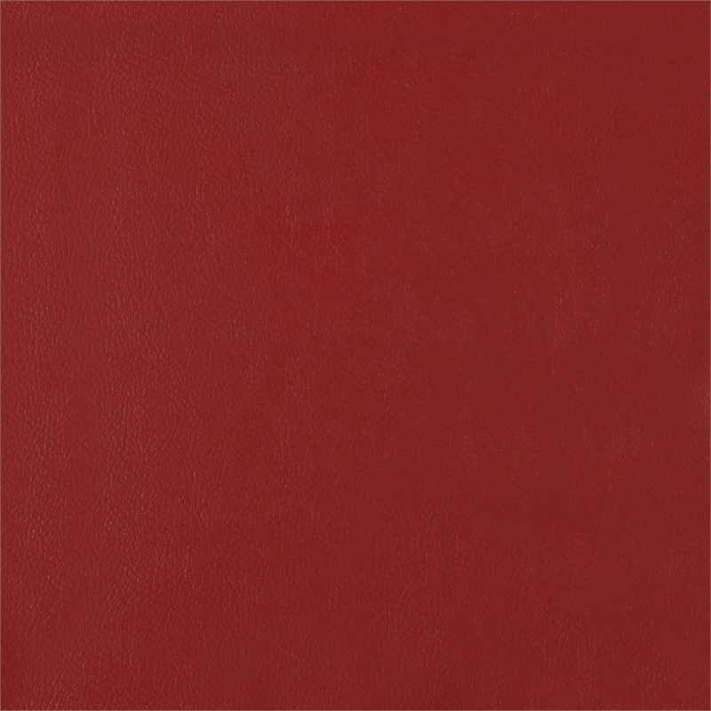 Kingfisher Lane 5-Piece Contemporary Metal Round Dining Set in Chrome and Red