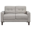 Kingfisher Lane 3-Piece Upholstered Fabric Sofa Set with Track Arms in Beige