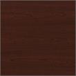 Kingfisher Lane Modern L Shaped Computer Desk in Harvest Cherry