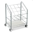Kingfisher Lane Tubular Steel Wire Roll File -12 Compartments