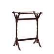 Kingfisher Lane Contemporary Heirloom Wood Blanket Rack in Cherry