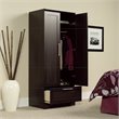 Kingfisher Lane Engineered Wood Wardrobe Armoire in Dakota Oak Finish