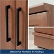 Kingfisher Lane Engineered Wood Storage Cabinet in Sienna Oak Finish