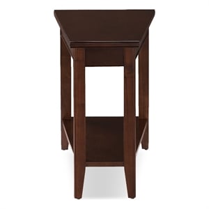 Kingfisher Lane Contemporary Solid Wood Table in Chocolate Cherry