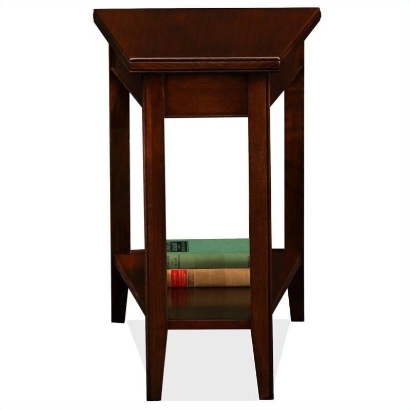 Kingfisher Lane Contemporary Solid Wood Table in Chocolate Cherry