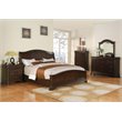 Kingfisher Lane Contemporary 3 Drawer Nightstand in Cherry Finish