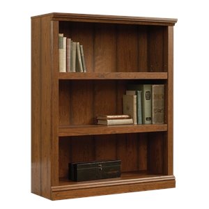 Kingfisher Lane Engineered Wood 3 Shelf Bookcase in Washington Cherry