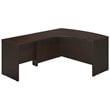 Kingfisher Lane 60W x 43D Left Bowfront Desk Shell in Cherry