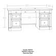 Kingfisher Lane Modern Engineered Wood Executive Desk in Wind Oak
