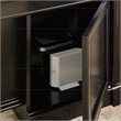 Kingfisher Lane Modern Engineered Wood Executive Desk in Wind Oak
