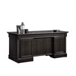 Kingfisher Lane Modern Engineered Wood Executive Desk in Wind Oak