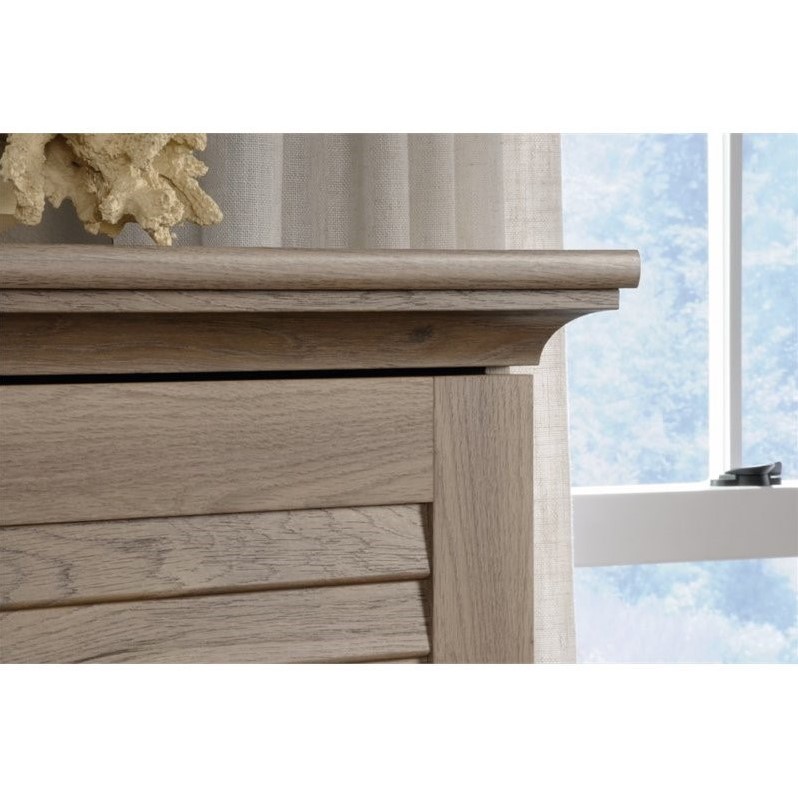 Kingfisher Lane Engineered Wood Storage Cabinet in Salt Oak