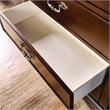 Kingfisher Lane Traditional Solid Wood 5-Drawer Chest in Cherry