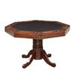 Kingfisher Lane Traditional Wood 5-Piece Gaming Table Set in Cherry