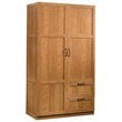 Kingfisher Lane Engineered Wood Storage Cabinet in Highland Oak
