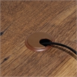 Kingfisher Lane Engineered Wood L-Shaped Computer Desk in Vintage Oak