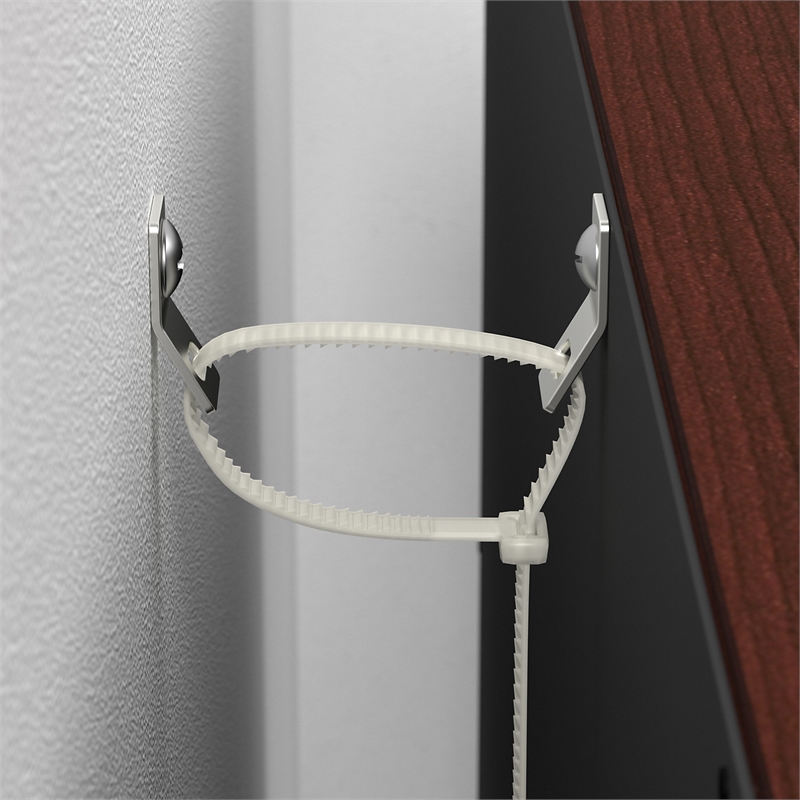 Kingfisher Lane Modern 2 Shelf Bookcase in Vogue Cherry (Set of 2)