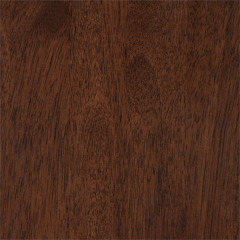 Kingfisher Lane Contemporary End Table in Espresso Wood Finish