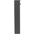 Kingfisher Lane Full Wood Bookcase Headboard with Device Charger in Gray