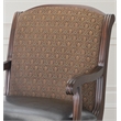 Kingfisher Lane Traditional Style Wood Arm Chair in Walnut Finish