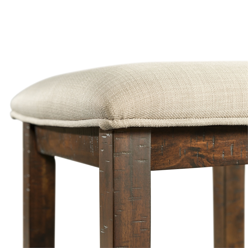 Kingfisher Lane Contemporary Multipurpose Bar Table Set in Brown