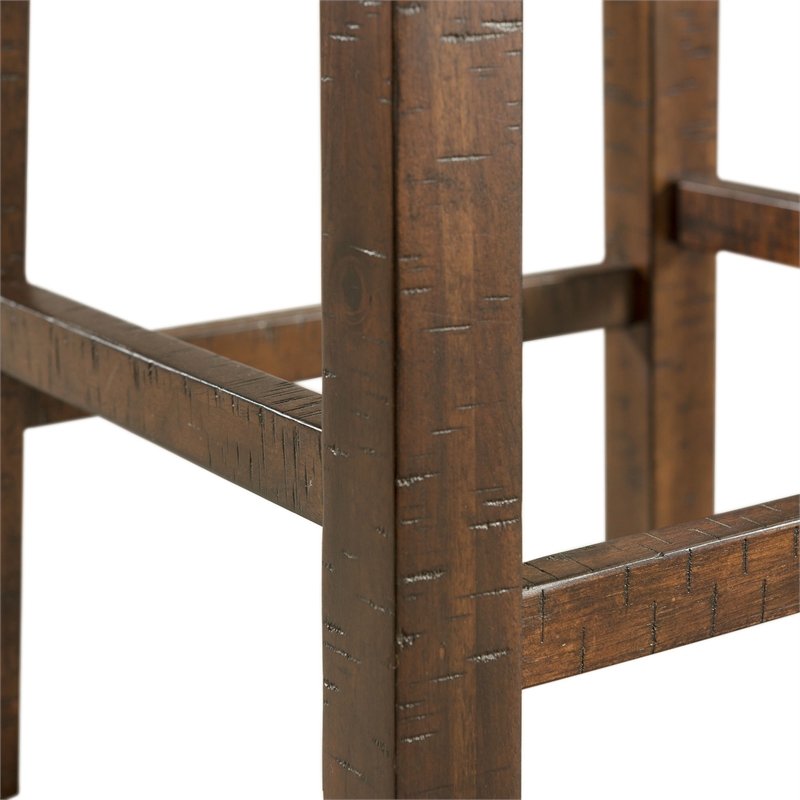 Kingfisher Lane Contemporary Multipurpose Bar Table Set in Brown