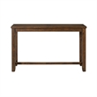 Kingfisher Lane Contemporary Multipurpose Bar Table Set in Brown