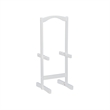 Kingfisher Lane Modern Five Piece Wood Tray Table Set in Whitewash
