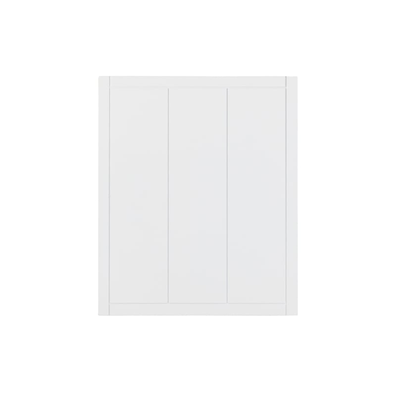 Kingfisher Lane Modern Five Piece Wood Tray Table Set in Whitewash