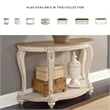 Kingfisher Lane Modern Console Table in Chipped White and Brown