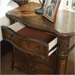 Kingfisher Lane Contemporary Brown Cherry 3-Drawer Nightstand