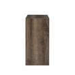 Kingfisher Lane Modern Four Cubby Wood Storage Cabinet in Gray