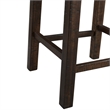 Kingfisher Lane Contemporary Multipurpose Bar Table Set in Walnut