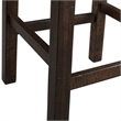 Kingfisher Lane Contemporary Multipurpose Bar Table Set in Walnut