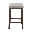 Kingfisher Lane Contemporary Multipurpose Bar Table Set in Walnut