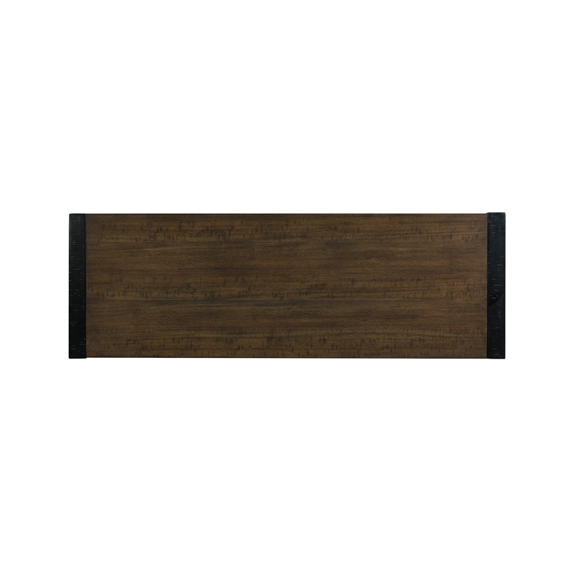 Kingfisher Lane Contemporary Multipurpose Bar Table Set in Walnut