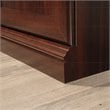 Kingfisher Lane Engineered Wood 3-Shelf Bookcase in Cherry Finish
